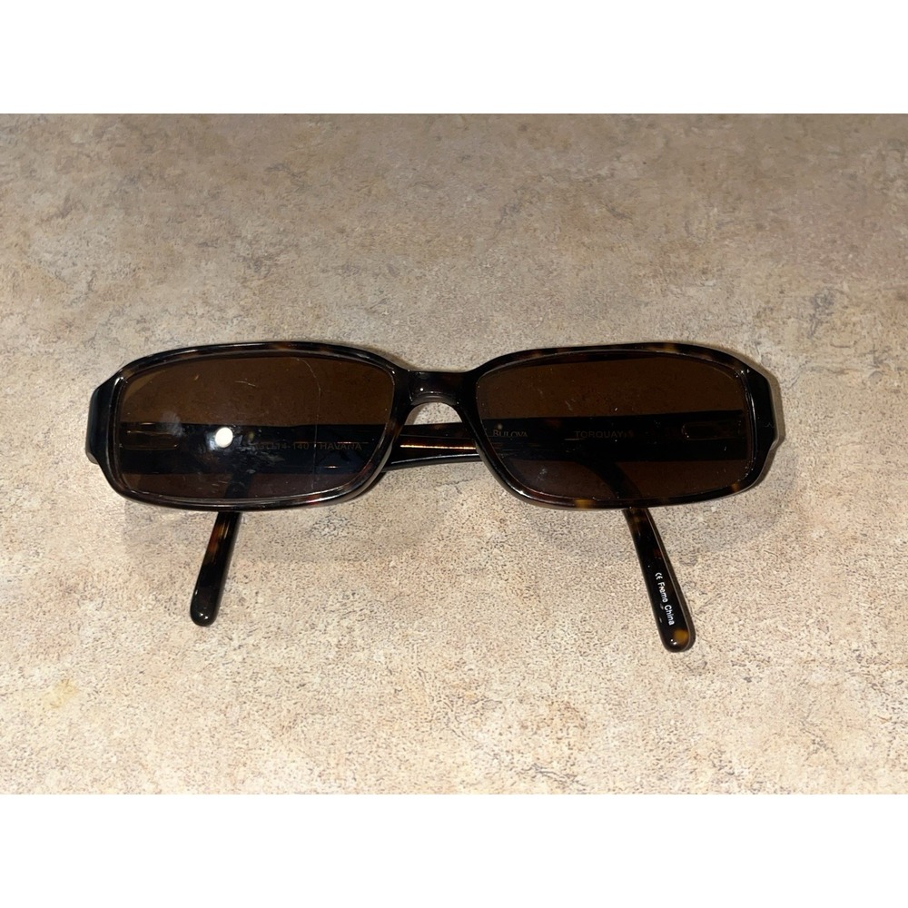 BULOVA "TORQUAY" Eyeglasses Frame 53-14-140 Havana Brown Tortoise SG97